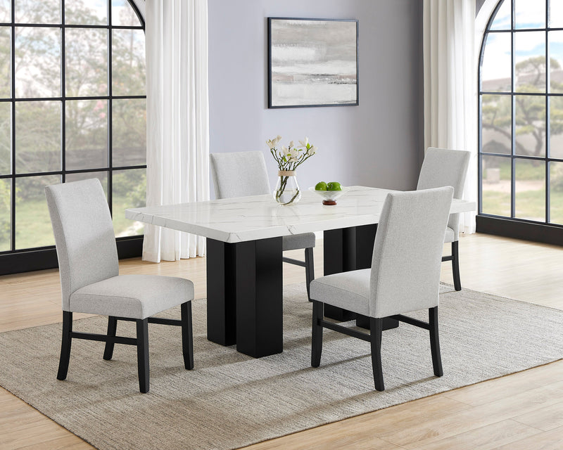 Parkside Dove Dining Set from Crown Mark - Lara Furniture
