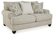 Asanti Fog Sofa, Loveseat and Ottoman -  Ashley - Lara Furniture