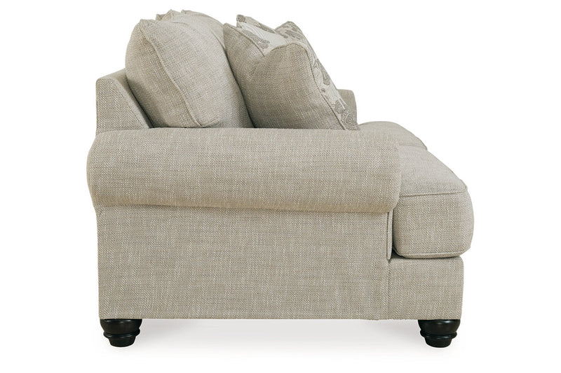 Asanti Fog Sofa, Loveseat and Ottoman -  Ashley - Lara Furniture