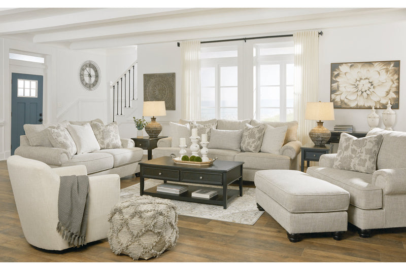 Asanti Fog Sofa, Loveseat and Ottoman -  Ashley - Lara Furniture