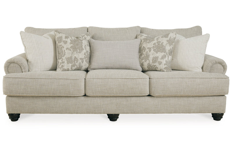 Asanti Fog Sofa, Loveseat and Ottoman -  Ashley - Lara Furniture