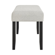 Jules Black/Light Gray Faux Marble Dining Set from Crown Mark - Lara Furniture