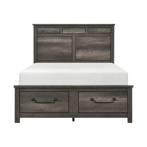 1342K-1CK* (3) California King Platform Bed with Footboard Storage - 1342K-1CK*