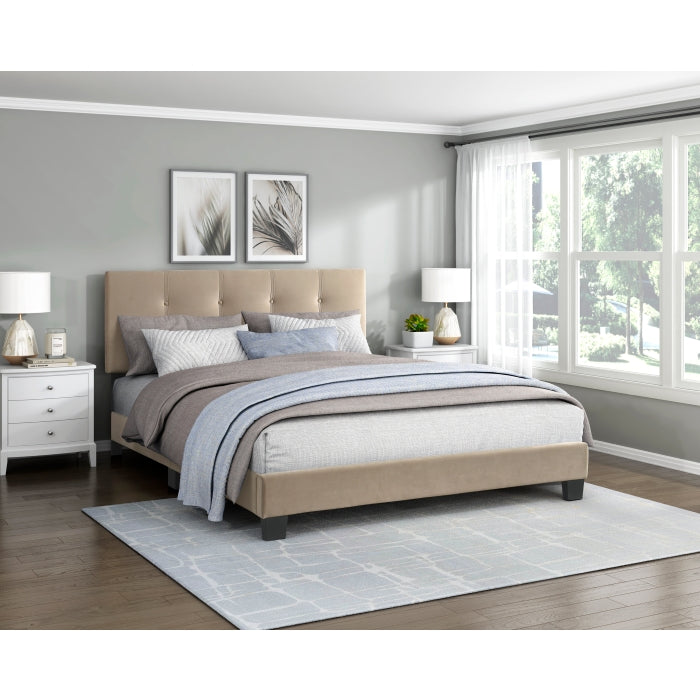 1350BR-1 Queen Platform Bed - 1350BR-1