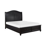 1420K-1EK* (3) Eastern King Platform Bed with Footboard Storage - 1420K-1EK*