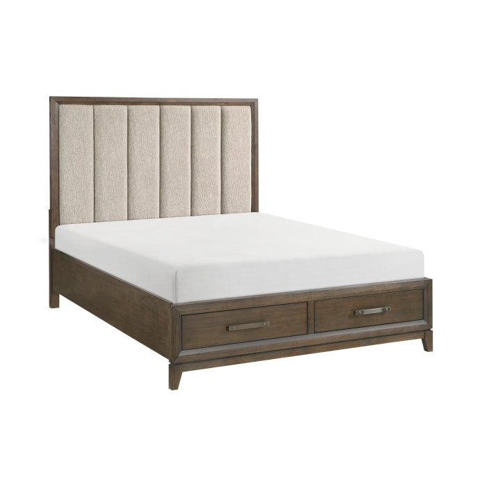 1422KN-1CK* (3) California King Platform Bed with Footboard Storage - 1422KN-1CK*