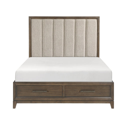 1422KN-1EK* (3) Eastern King Platform Bed with Footboard Storage - 1422KN-1EK*