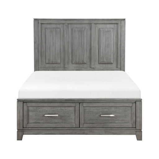 1450F-1* (3) Full Platform Bed with Footboard Storage - 1450F-1*