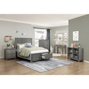 1450F-1* (3) Full Platform Bed with Footboard Storage - 1450F-1*