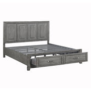 1450K-1CK* (3) California King Platform Bed with Footboard Storage - 1450K-1CK*