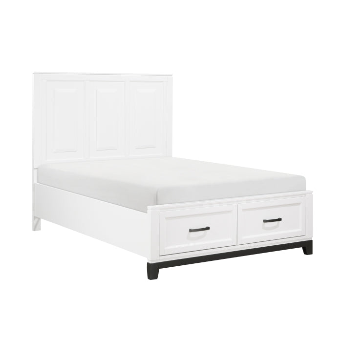 1450WHF-1* (3) Full Platform Bed with Footboard Storage - 1450WHF-1*