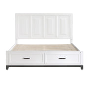 1450WHK-1CK* (3) California King Platform Bed with Footboard Storage - 1450WHK-1CK*