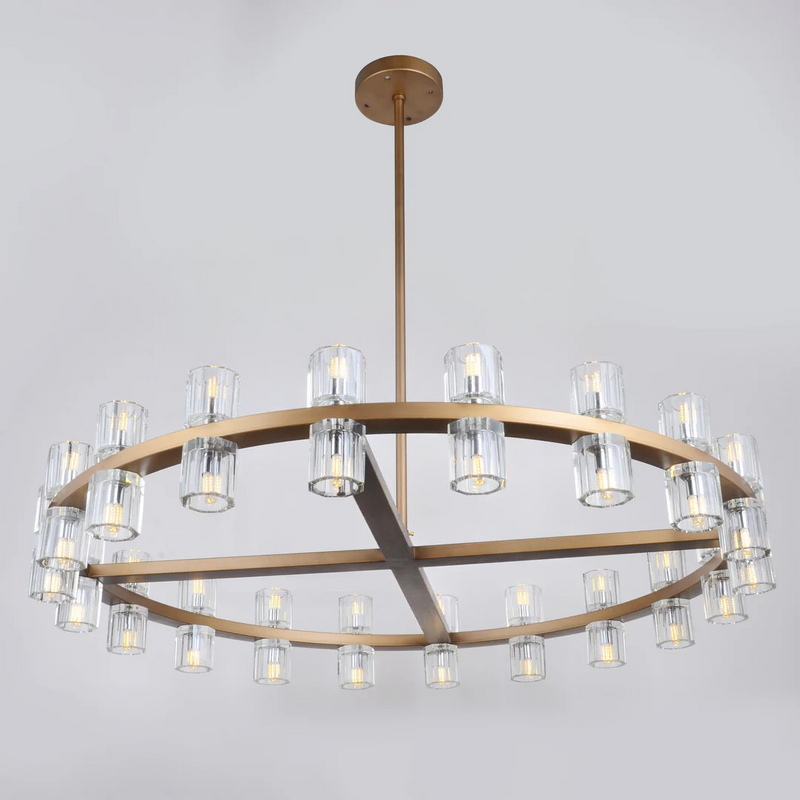 14RND39AG 39" X 24" KYOTO ANTIQUE GOLD ROUND - 210000006538