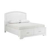 1520WHF-1* (3) Full Platform Bed with Footboard Storage - 1520WHF-1*