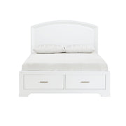 1520WHK-1EK* (3) Eastern King Platform Bed with Footboard Storage - 1520WHK-1EK*