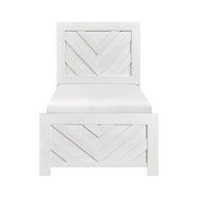 1534NPWHT-1 Twin Bed - 1534NPWHT-1