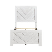 1534NPWHT-1 Twin Bed - 1534NPWHT-1
