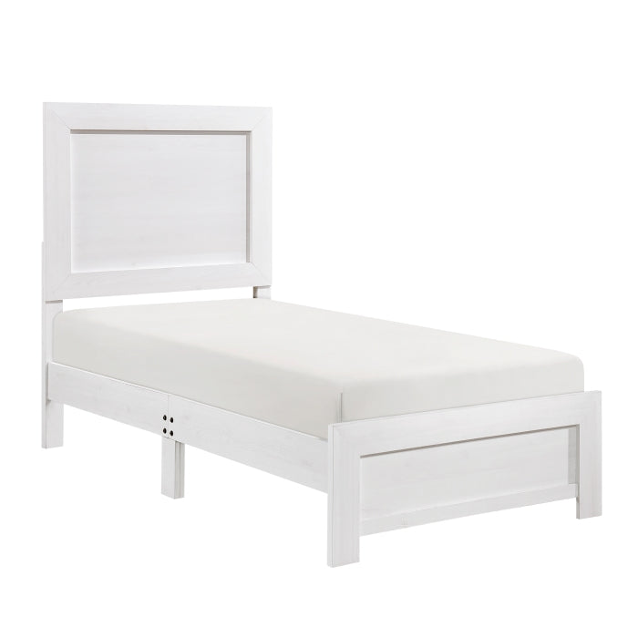 1534WHT-1 Twin Bed in a Box - 1534WHT-1