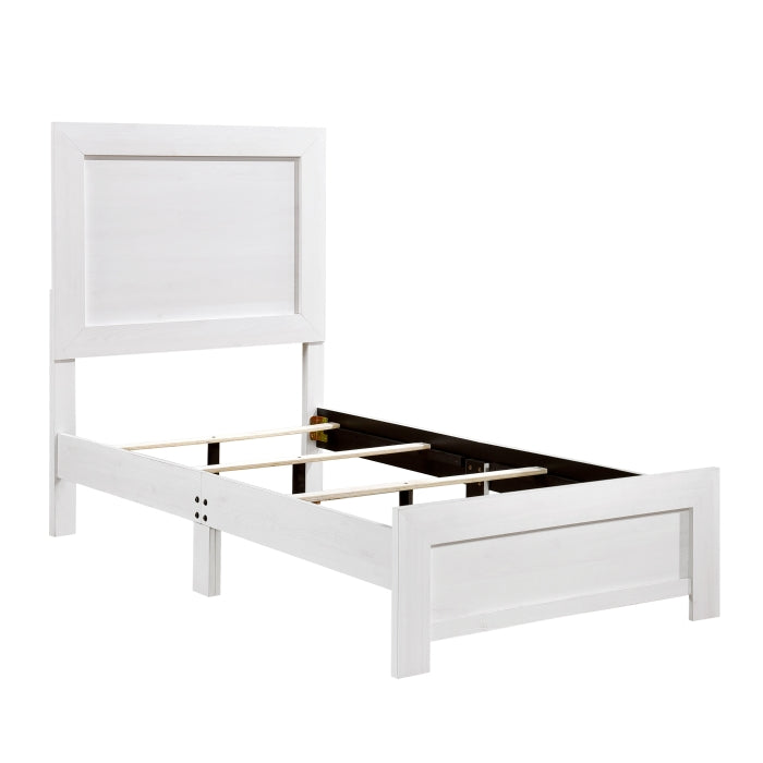 1534WHT-1 Twin Bed in a Box - 1534WHT-1