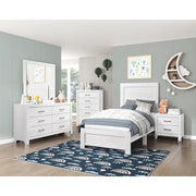 1534WHT-1 Twin Bed in a Box - 1534WHT-1