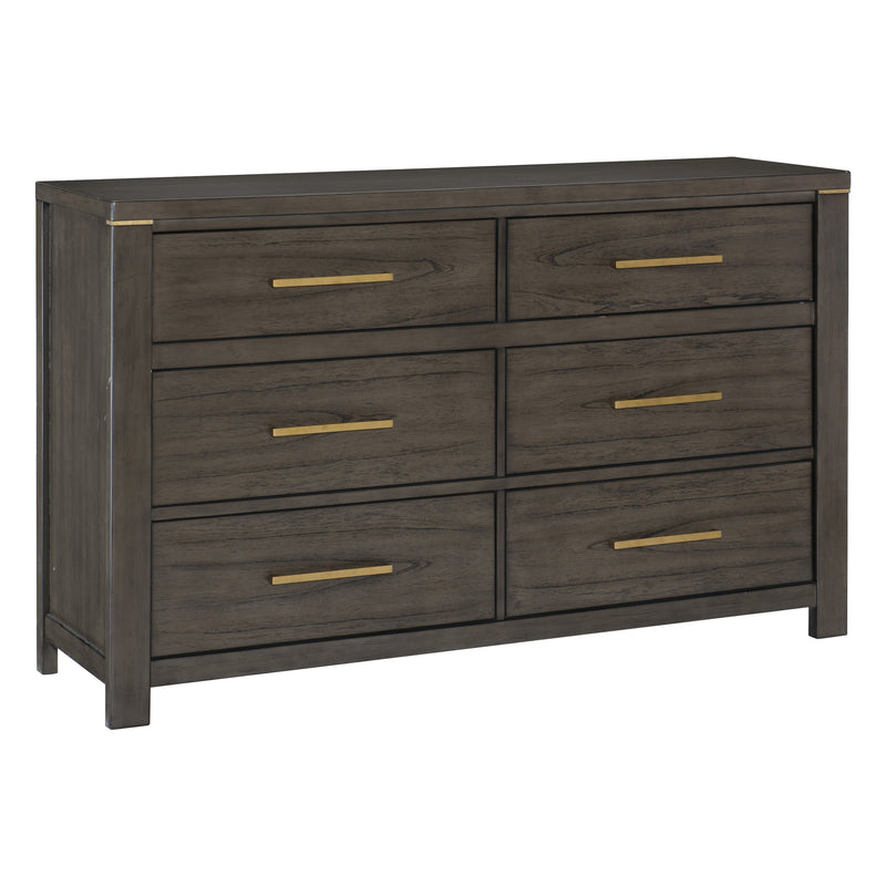 Scarlet Brownish Gray LED Upholstered Panel Bedroom Set - Lara FurnitureBedroom Set