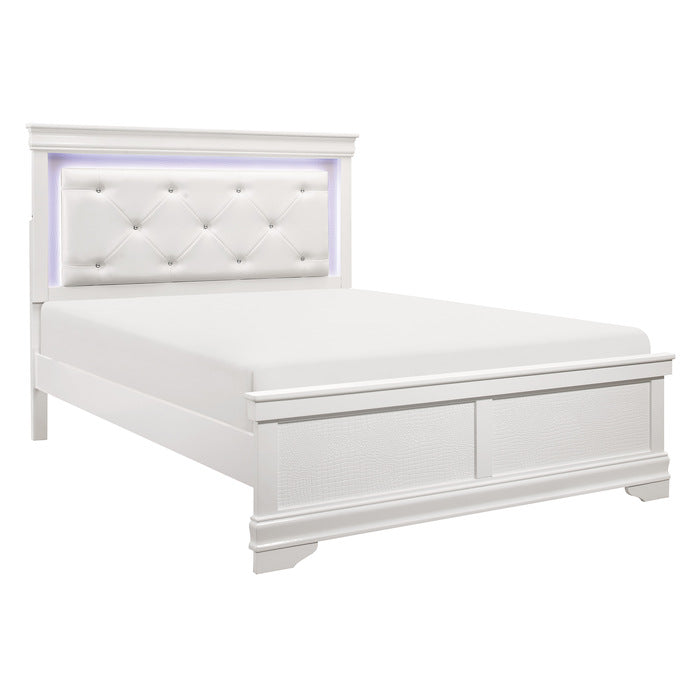 1556WF-1* (2) Full Bed with LED Lighting - 1556WF-1*