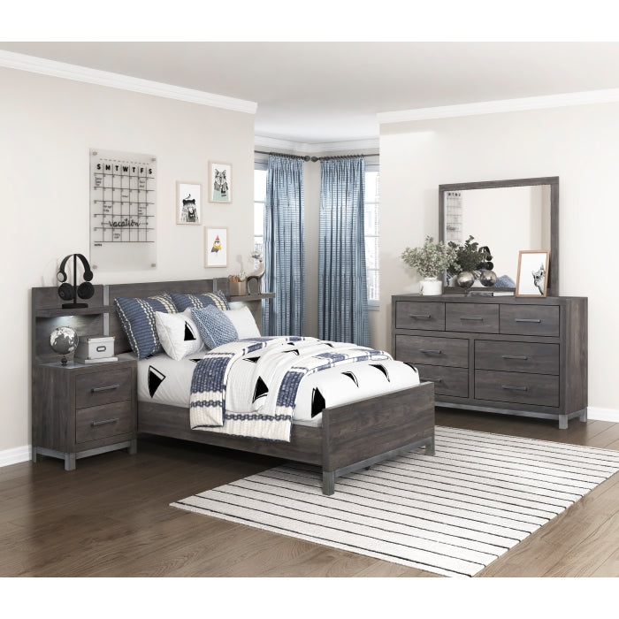 1577DGT-1*WB 5pc Set Twin Wall Bed (TB+2NS+2NS-P) - 1577DGT-1*WB