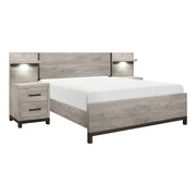 1577K-1CK*WB 5pc Set California King Wall Bed (CKB+2NS+2NS-P) - 1577K-1CK*WB