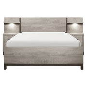 1577K-1EK*WB 5pc Set Eastern King Wall Bed (EKB+2NS+2NS-P) - 1577K-1EK*WB