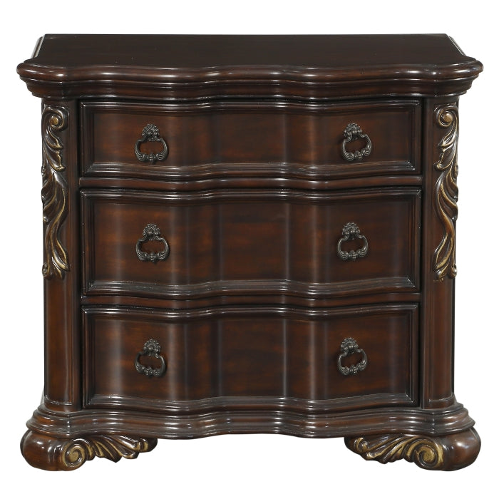 1603-4M Marble Top Night Stand - 1603-4M