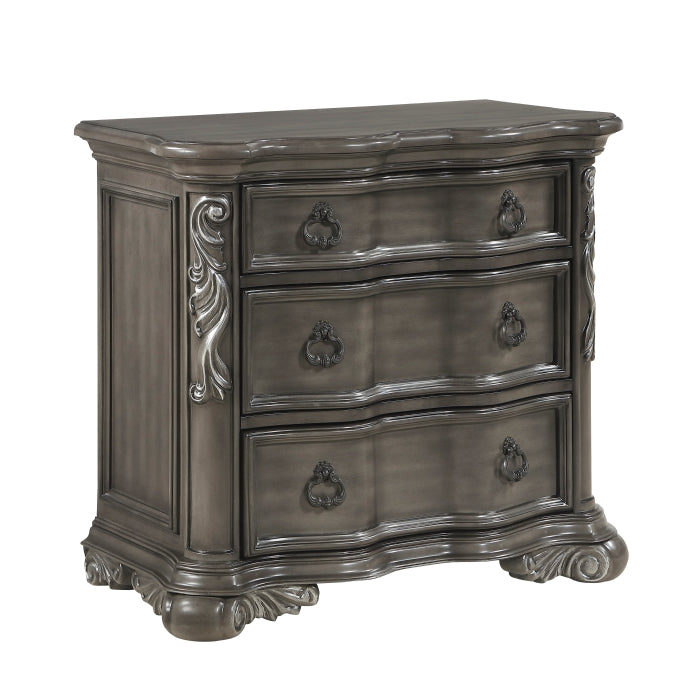 1603GY-4 Night Stand - 1603GY-4