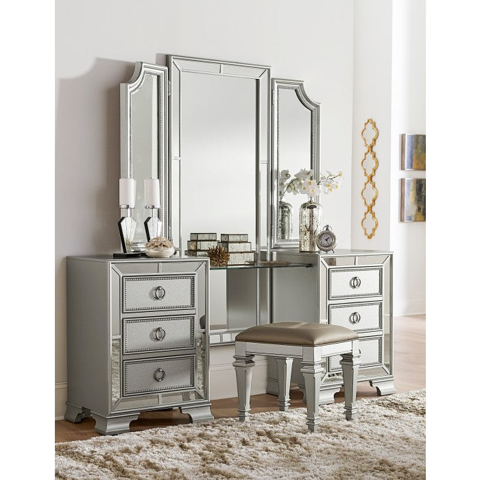 1646-15* (3)Vanity Dresser with Mirror - 1646-15*