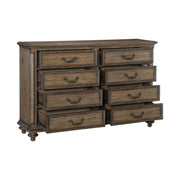 Rachelle Weathered Pecan Bedroom Set - Lara FurnitureBedroom Set