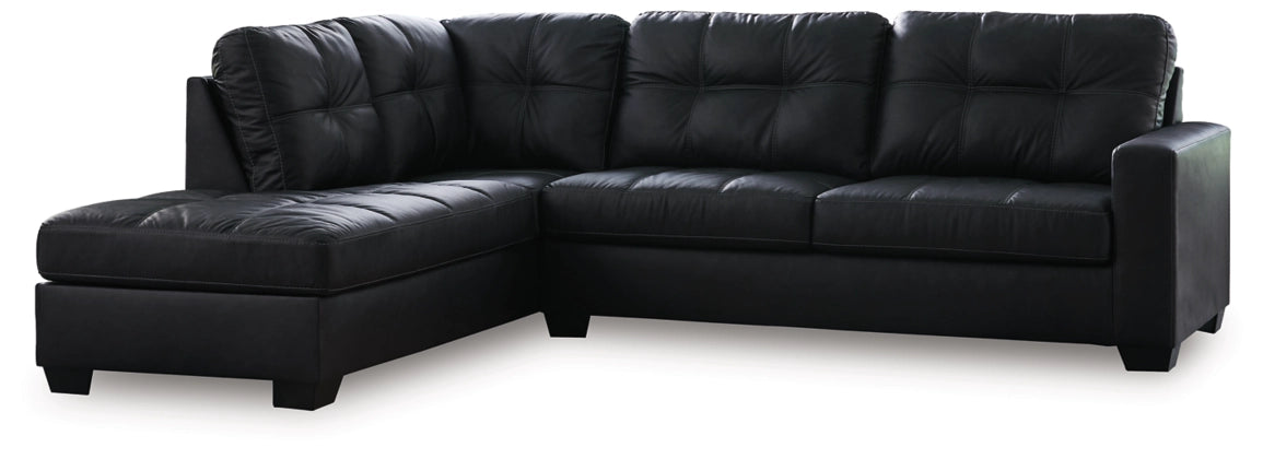 Barlin Mills Carbon 2-Piece LAF Sectional with Chaise