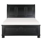 1714KBK-1CK* (3)California King Sleigh Platform Bed with Footboard Storage - 1714KBK-1CK*