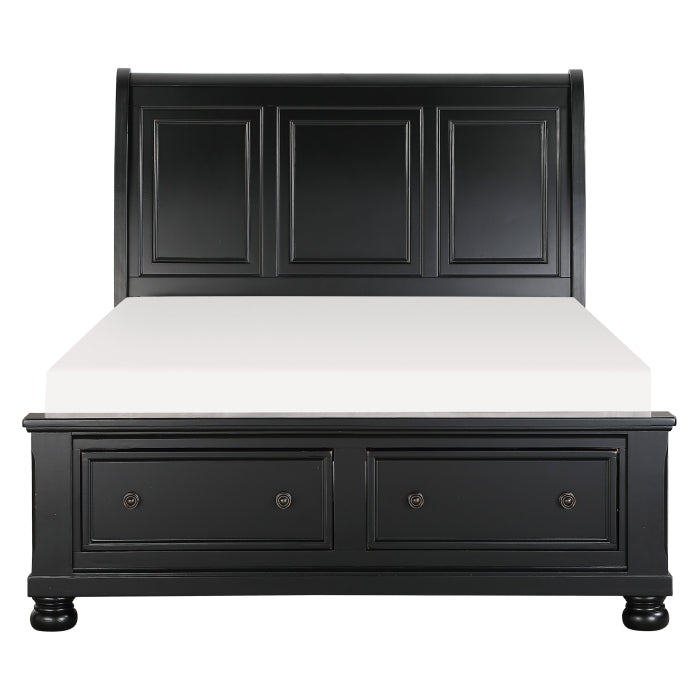 1714KBK-1CK* (3)California King Sleigh Platform Bed with Footboard Storage - 1714KBK-1CK*