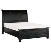 1714KBK-1EK* (3)Eastern King Sleigh Platform Bed with Footboard Storage - 1714KBK-1EK*