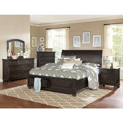 1718GY-4 Night Stand, Hidden Drawer - 1718GY-4