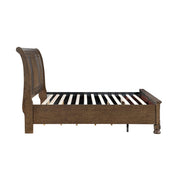 1718KBR-1EK* (3) Eastern King Platform Bed with Footboard Storage - 1718KBR-1EK*