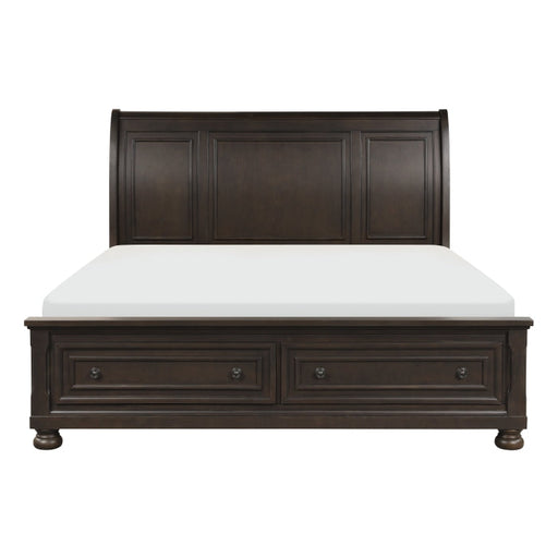 1718KGY-1CK* (3)California King Platform Bed with Footboard Storage - 1718KGY-1CK*
