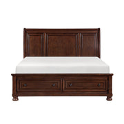 1718KNC-1EK* (3) Eastern King Platform Bed with Footboard Storage - 1718KNC-1EK*