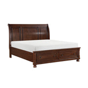 1718KNC-1EK* (3) Eastern King Platform Bed with Footboard Storage - 1718KNC-1EK*