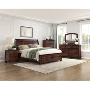 1718KNC-1EK* (3) Eastern King Platform Bed with Footboard Storage - 1718KNC-1EK*