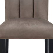Vega Black/Brown Counter Height Chair, Set of 2 from Crown Mark - Lara Furniture
