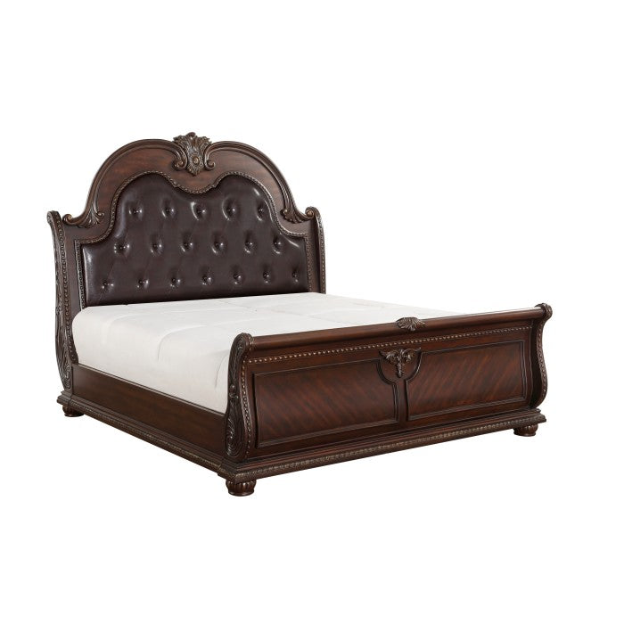 1757K-1CK* (4)California King Sleigh Bed - 1757K-1CK*