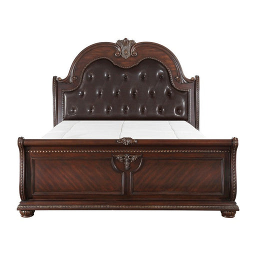 1757K-1EK* (4)Eastern King Sleigh Bed - 1757K-1EK*