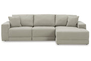 Next - Gen Gaucho Gray 3 - Piece RAF Sectional - Lara FurnitureSectional
