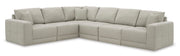 Next-Gen Gaucho Gray 6-Piece Sectional - Lara Furniture
