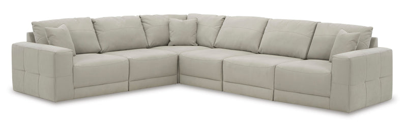 Next-Gen Gaucho Gray 6-Piece Sectional - Lara Furniture