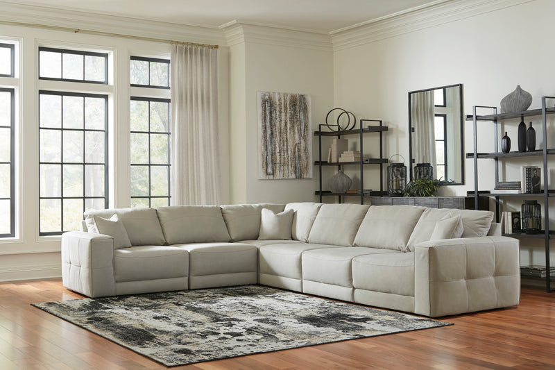 Next-Gen Gaucho Gray 6-Piece Sectional - Lara Furniture